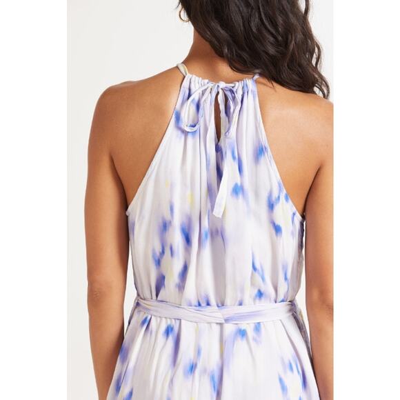 Cloth & Stone NWT Side Slit Halter Maxi Dress // XL - Picture 4 of 13